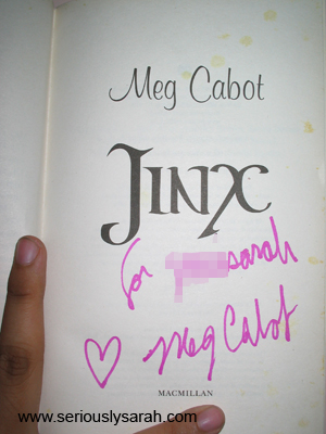 meg jinx signed