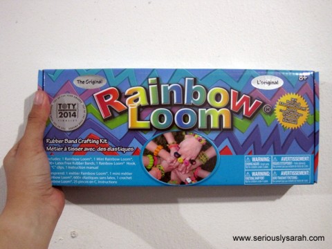 It's a Rainbow Loom.